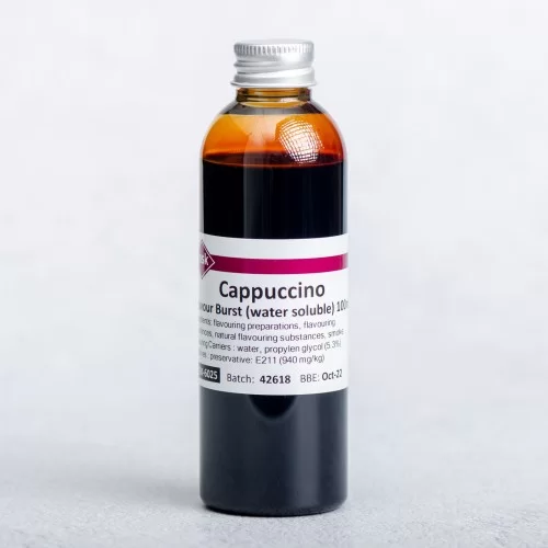 Cappuccino Flavour Burst (water soluble), 100ml