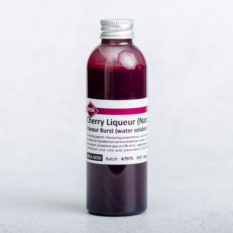 Cherry Liqueur (Natural) Flavour Burst (water soluble), 100ml