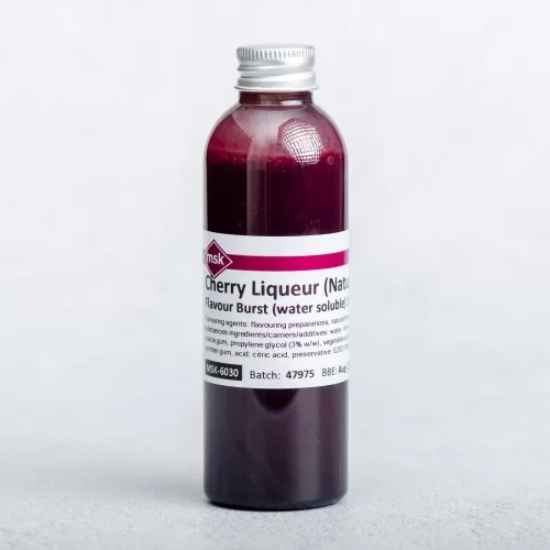 Cherry Liqueur (Natural) Flavour Burst (water soluble), 100ml Cherry Liqueur (Natural) Flavour Burst (water soluble), 100ml
