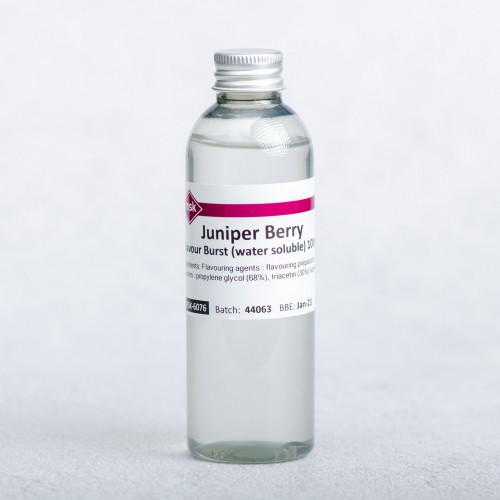 Juniper Berry Flavour Burst (water soluble), 100ml
