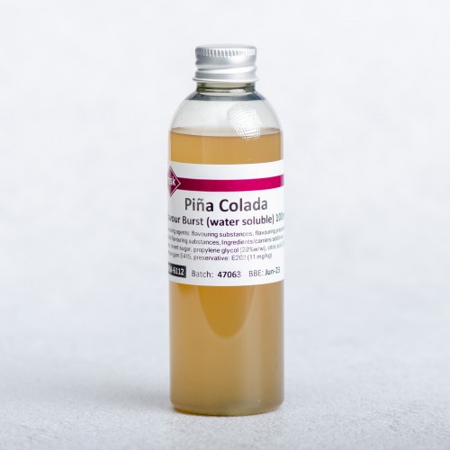 Piña Colada Flavour Burst (water soluble), 100ml