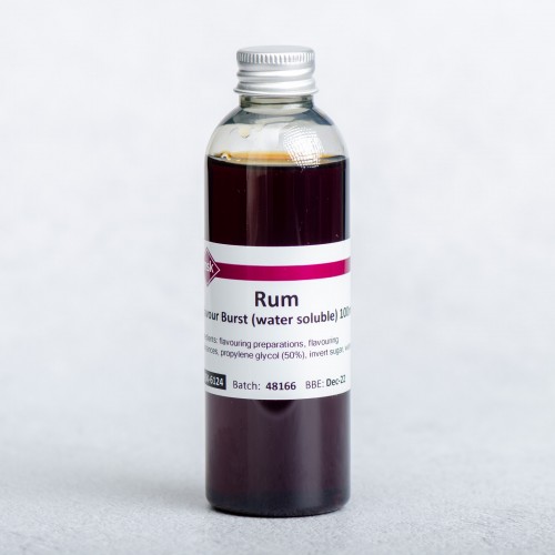 Rum Flavour Burst (water soluble), 100ml