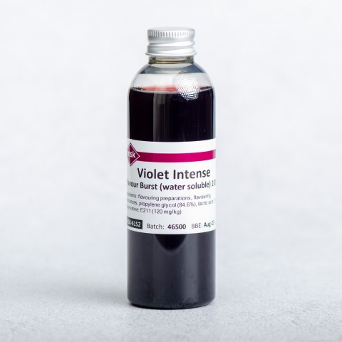 Violet Intense Flavour Burst (water soluble), 100ml Violet Intense Flavour Burst (water soluble), 100ml