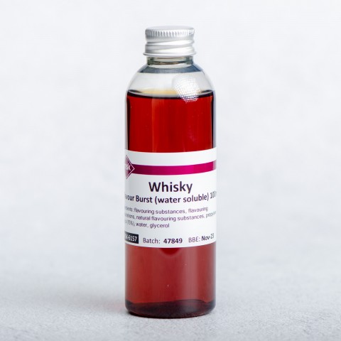 Whisky Flavour Burst (water soluble), 100ml Whisky Flavour Burst (water soluble), 100ml