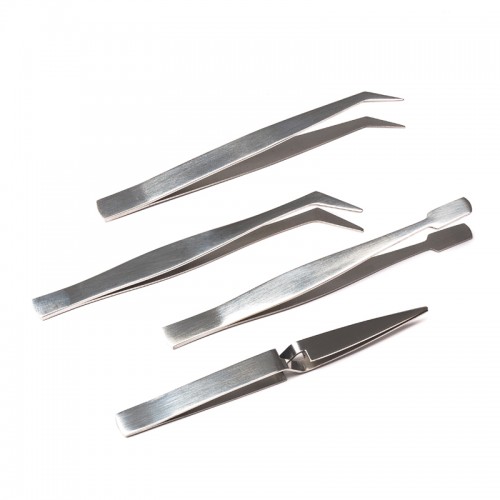 Stainless Steel Tweezers, 1 set