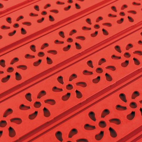 Relief Mat: Flowers, 1 unit Relief Mat: Flowers, 1 unit