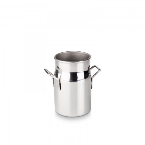 Stainless Steel Milk Can dia 5x10cm/235ml, 1 unit Stainless Steel Milk Can dia 5x10cm/235ml, 1 unit