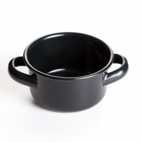 Black Stew Pan Ø10cm, 300ml , 6pk
