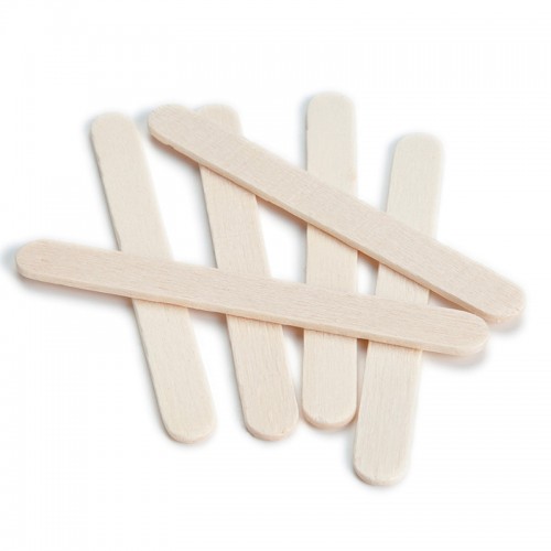 Ice Lolly Wood Sticks (straight) 9cm, 500pk