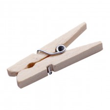 Mini Clothes Pegs, 3x1x1cm, 200pk