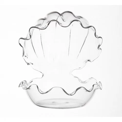 Oyster Glass, 12x12x13cm/ 70ml, 1 unit