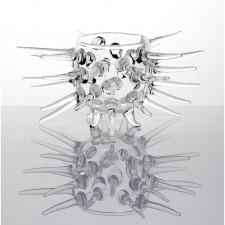 Tall Sea Urchin Glass, Ø5.5cm (int), Ø15cm (ext) x 7cm, 150ml, 1 unit