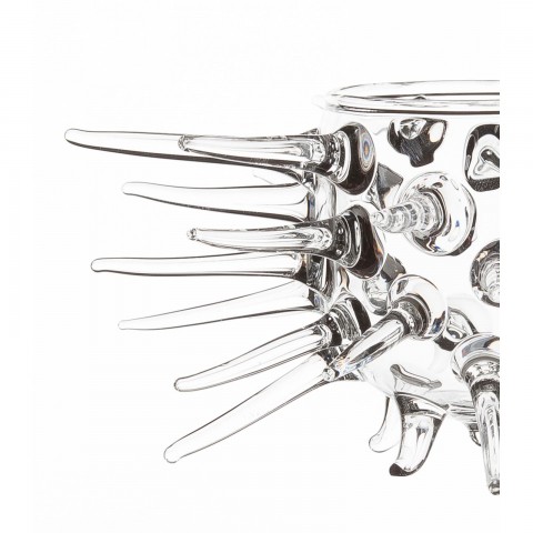 Tall Sea Urchin Glass, Ø5.5cm (int), Ø15cm (ext) x 7cm, 150ml, 1 unit