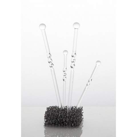 Glass Skewers Small, 10cm , 10pk Glass Skewers Small, 10cm , 10pk