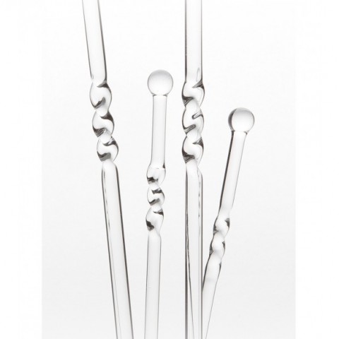 Glass Skewers Small, 10cm , 10pk Glass Skewers Small, 10cm , 10pk