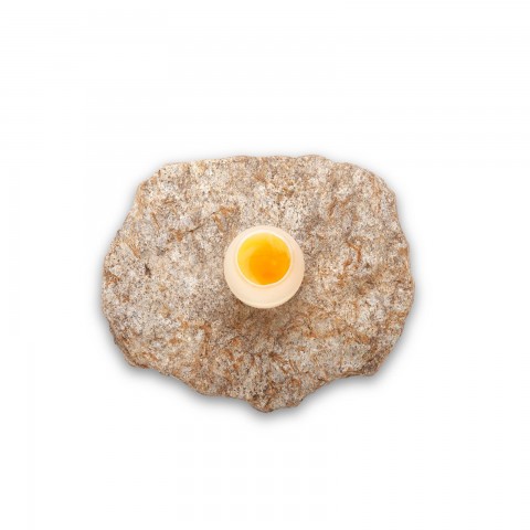 Meteorite Plate, 21x17x2cm, Pink Quartzite by 100% Chef, 1 unit