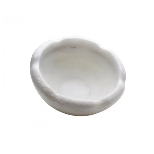 White Sphere Plate, 15x15x8cm by 100% Chef, 1 unit White Sphere Plate, 15x15x8cm by 100% Chef, 1 unit