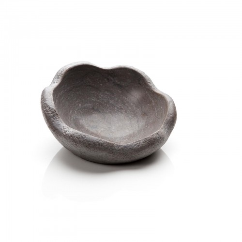 Grey Sphere Plate, 15x15x8cm by 100% Chef, 1 unit