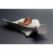Veal Shoulder Porcelain Plate, 33x20x6cm, 1 unit