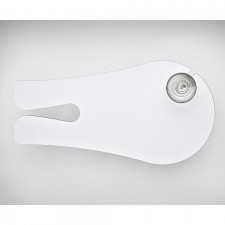 Palette Plate, White (37x19x1cm), 1 unit