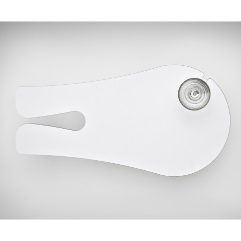 Palette Plate, White (37x19x1cm), 1 unit Palette Plate, White (37x19x1cm), 1 unit