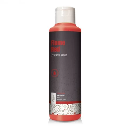 Flame Red Coloured Cocoa Butter, 245g Flame Red Coloured Cocoa Butter, 245g
