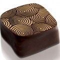 Swirls Chocolate Transfer Sheet, 10pk