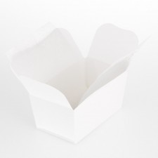 Gloss White 375g Ballotins, 118x74x54mm, 100pk