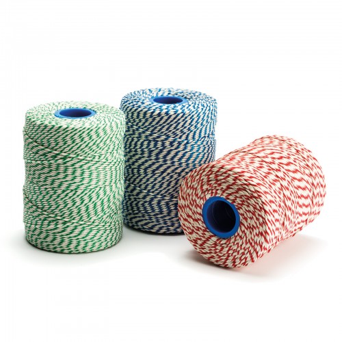 Red & White Rayon Twine, 1 unit