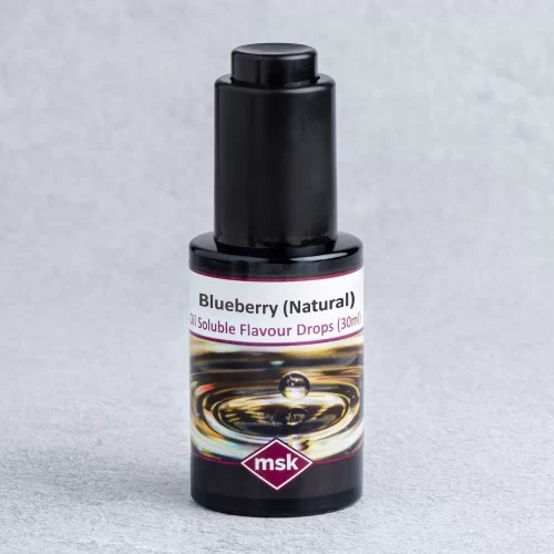 Blueberry (Natural) Flavour Drops (oil soluble), 30ml