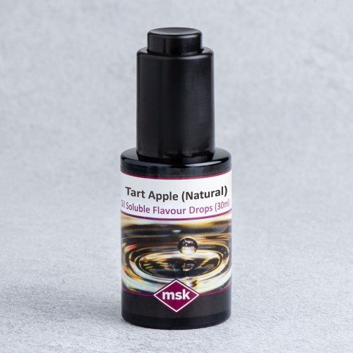 Tart Apple (Natural) Flavour Drops (oil soluble), 30ml Tart Apple (Natural) Flavour Drops (oil soluble), 30ml