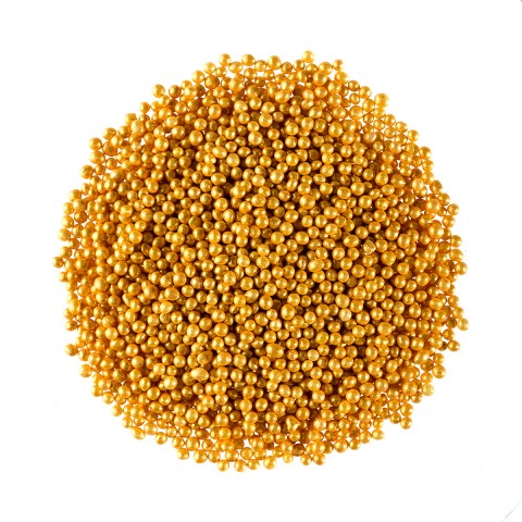Gold (Tiny) Dragées, 250g Gold (Tiny) Dragées, 250g
