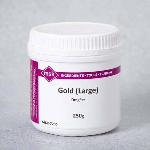 Gold (Large) Dragées, 250g Gold (Large) Dragées, 250g