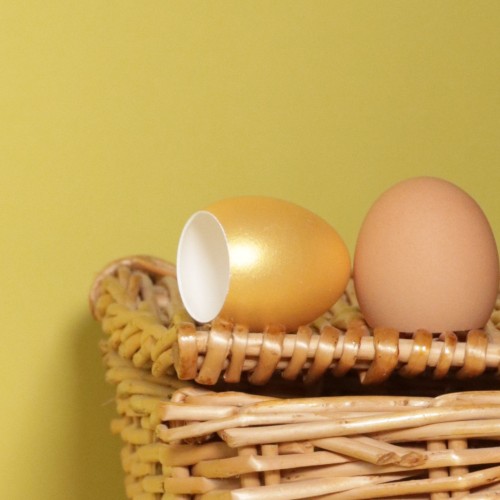 Egg Shells (golden), 300pk