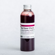 Red Sour Cherry Flavour Burst (water soluble), 100ml