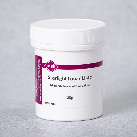 Starlight Lunar Lilac Edible Silk Powdered Food Colour, 25g Starlight Lunar Lilac Edible Silk Powdered Food Colour, 25g