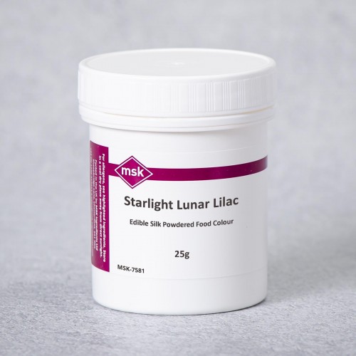 Starlight Lunar Lilac Edible Silk Powdered Food Colour, 25g