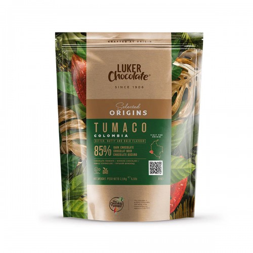 Tumaco 85% Extra Dark Chocolate by Luker Chocolate, 2.5kg Tumaco 85% Extra Dark Chocolate by Luker Chocolate, 2.5kg