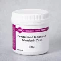 Crystallized Japanese Mandarin Zest, 250g Crystallized Japanese Mandarin Zest, 250g