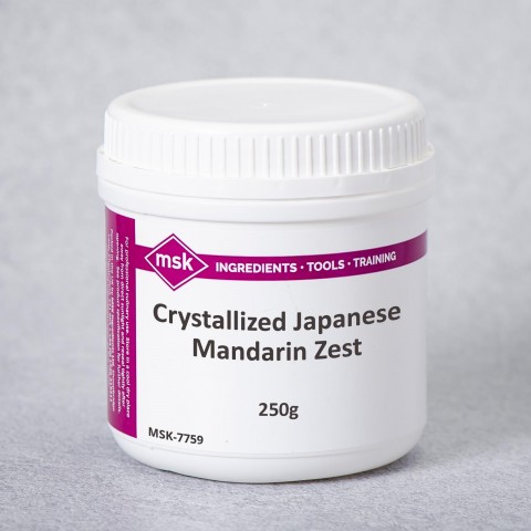 Crystallized Japanese Mandarin Zest, 250g Crystallized Japanese Mandarin Zest, 250g