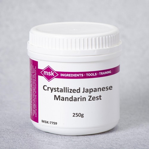 Crystallized Japanese Mandarin Zest, 250g