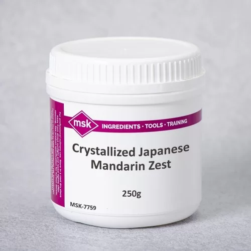 Crystallized Japanese Mandarin Zest, 250g Crystallized Japanese Mandarin Zest, 250g