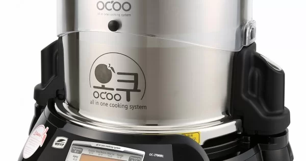 OCOO Auto Pressure Double Boiler (Black), 1 unit
