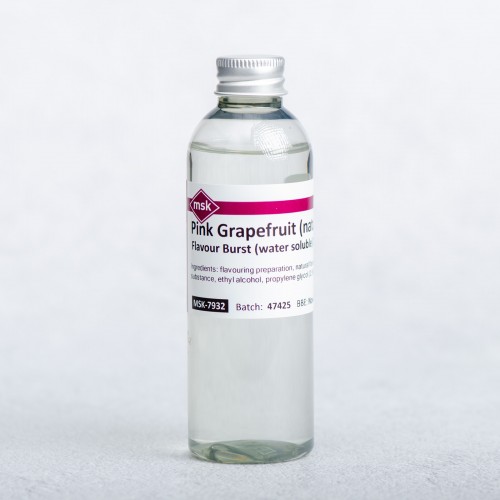 Pink Grapefruit (natural) Flavour Burst (water soluble), 100ml