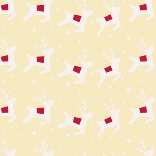 Reindeer White/Red Non-Azo, 10pk Chocolate Transfer Sheets, 10pk