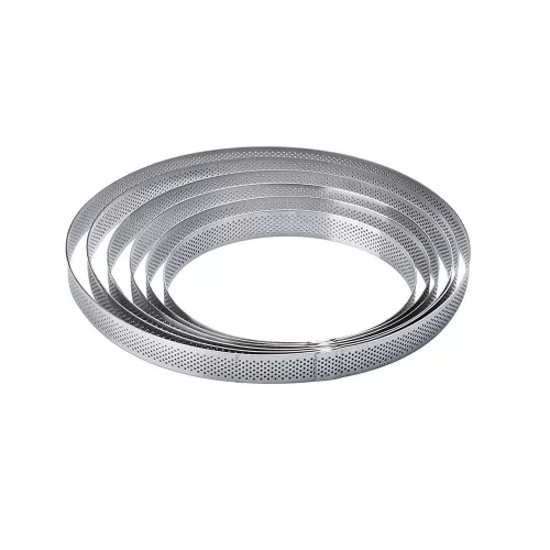 Tart Band, 20x190mm Round, Perforated, XF1920 by Pavoni Italia, 1 unit Tart Band, 20x190mm Round, Perforated, XF1920 by Pavoni Italia, 1 unit