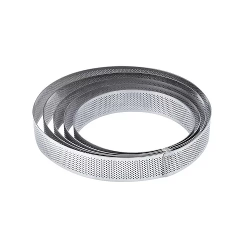 Tart Band, 35x210mm Round, Perforated, XF2135 by Pavoni Italia, 1 unit Tart Band, 35x210mm Round, Perforated, XF2135 by Pavoni Italia, 1 unit