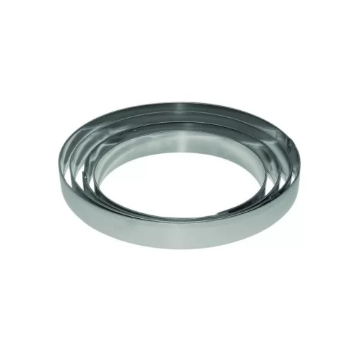 Tart Band, 20x120mm Round, Smooth, X1202 by Pavoni Italia, 1 unit Tart Band, 20x120mm Round, Smooth, X1202 by Pavoni Italia, 1 unit