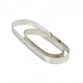 Tart Band, 20x180x60mm Oval, Smooth, X186020 by Pavoni Italia, 1 unit Tart Band, 20x180x60mm Oval, Smooth, X186020 by Pavoni Italia, 1 unit