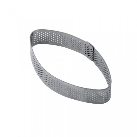 Tart Band, 20x100x55mm Ellipse, Perforated, XF11 by Pavoni Italia, 1 unit Tart Band, 20x100x55mm Ellipse, Perforated, XF11 by Pavoni Italia, 1 unit